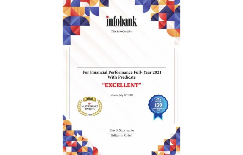 Peringkat 139 Multifinance 2022