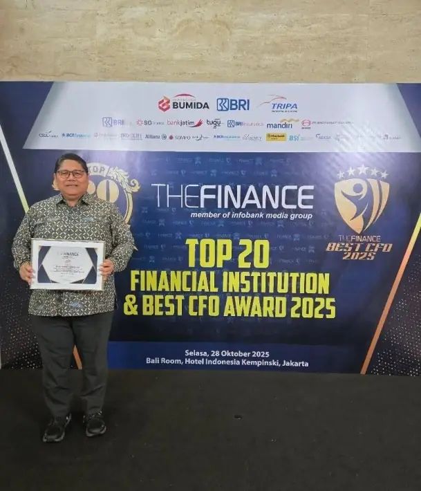 PT ORIX Indonesia Finance Raih Penghargaan &ldquo;The Most Promising Multifinance 2025&rdquo;