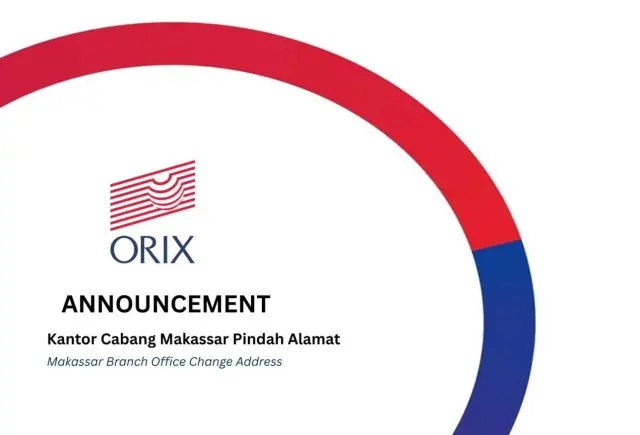 Pengumuman PT ORIX Indonesia Finance Kantor Cabang Makassar
