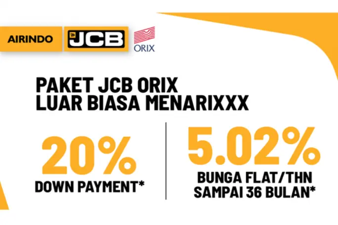 PAKET JCB ORIX LUAR BIASA MENARIXXX